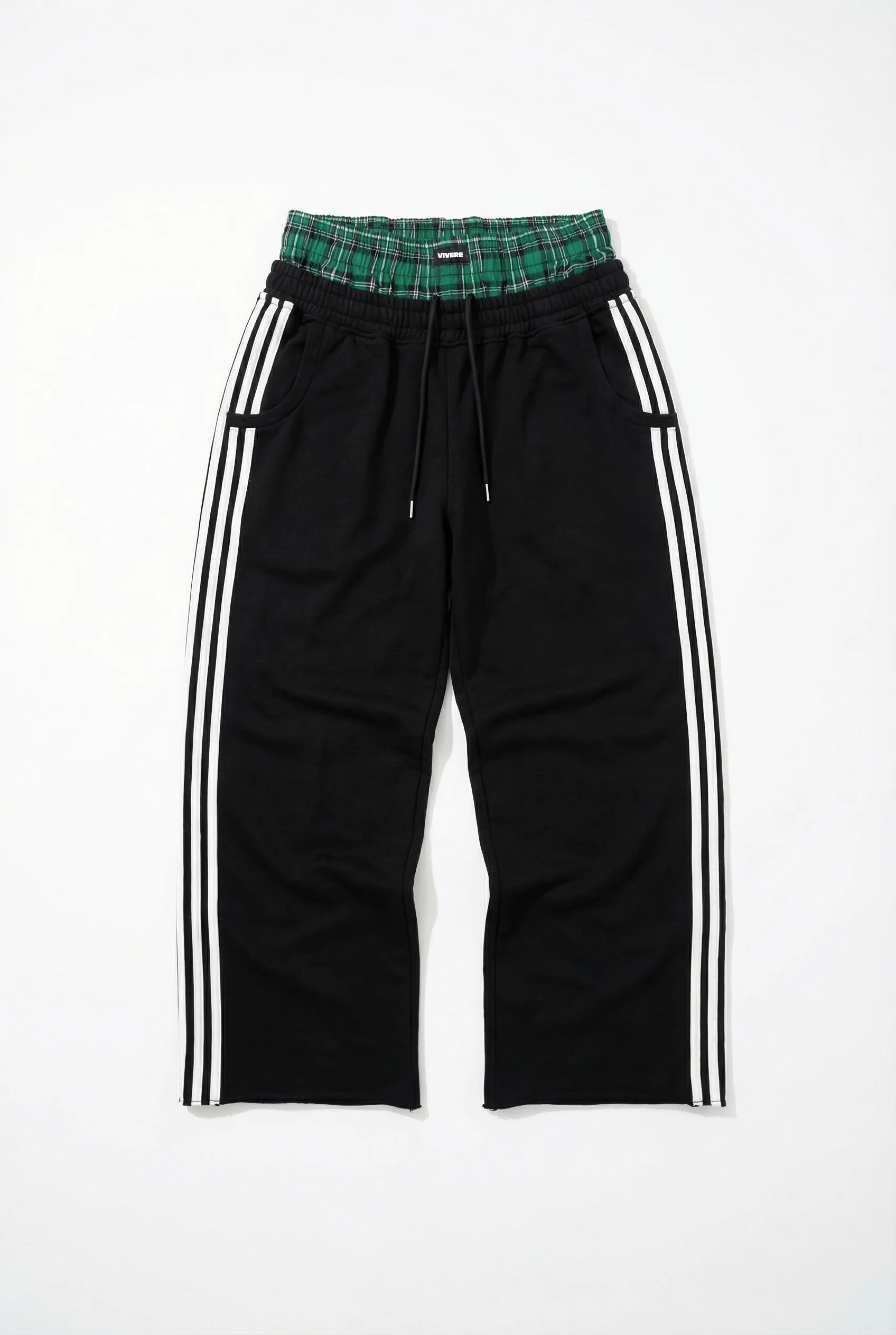Double Waisted Boxer Baggy Sweatpants
