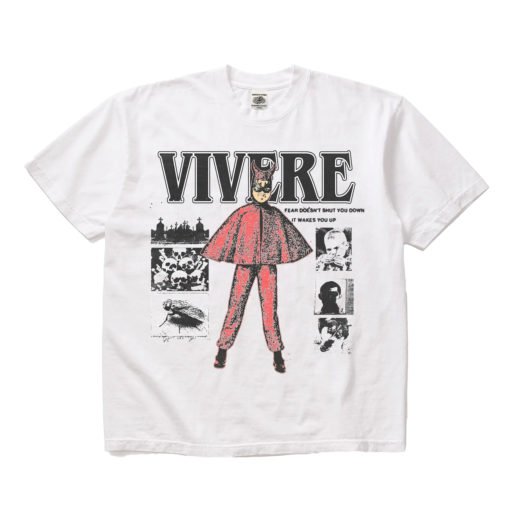 Crime Stoppers T-Shirt White