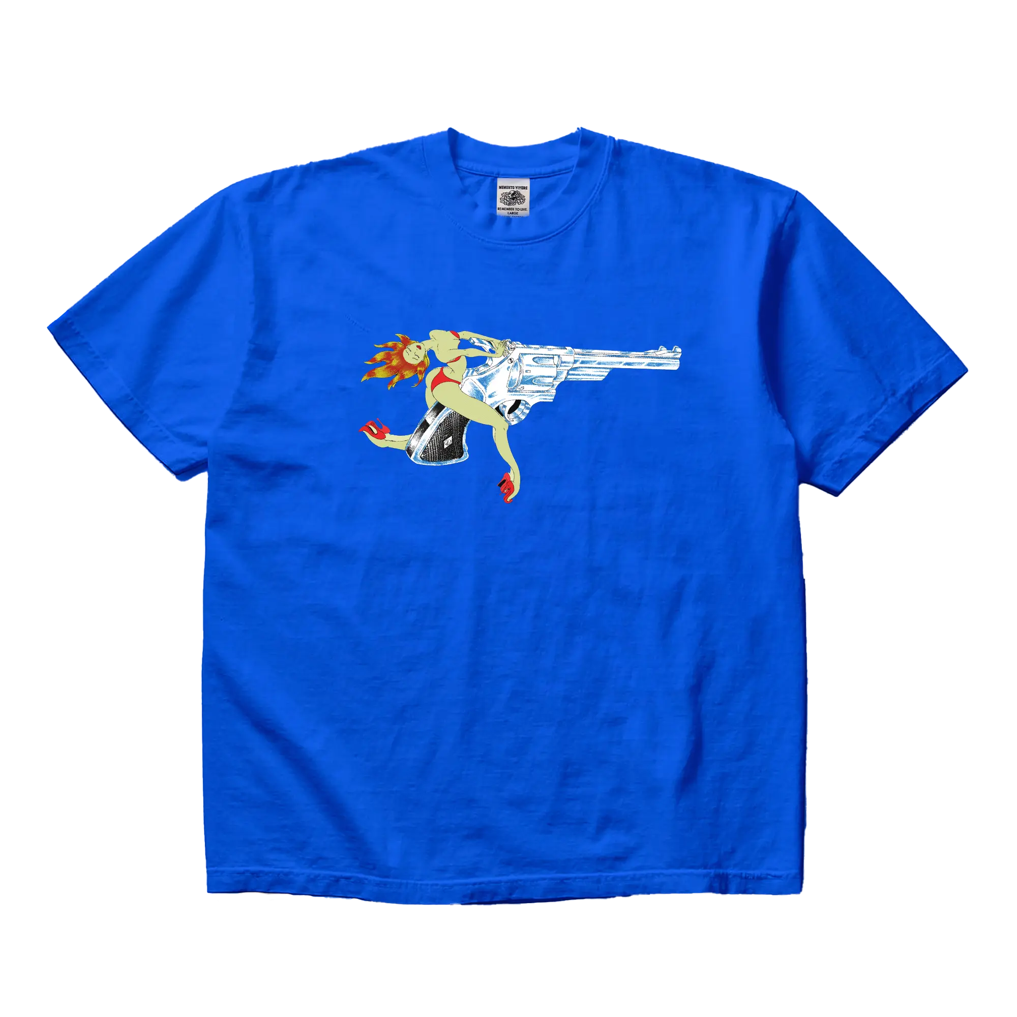 Girl is a Gun T-Shirt Blue