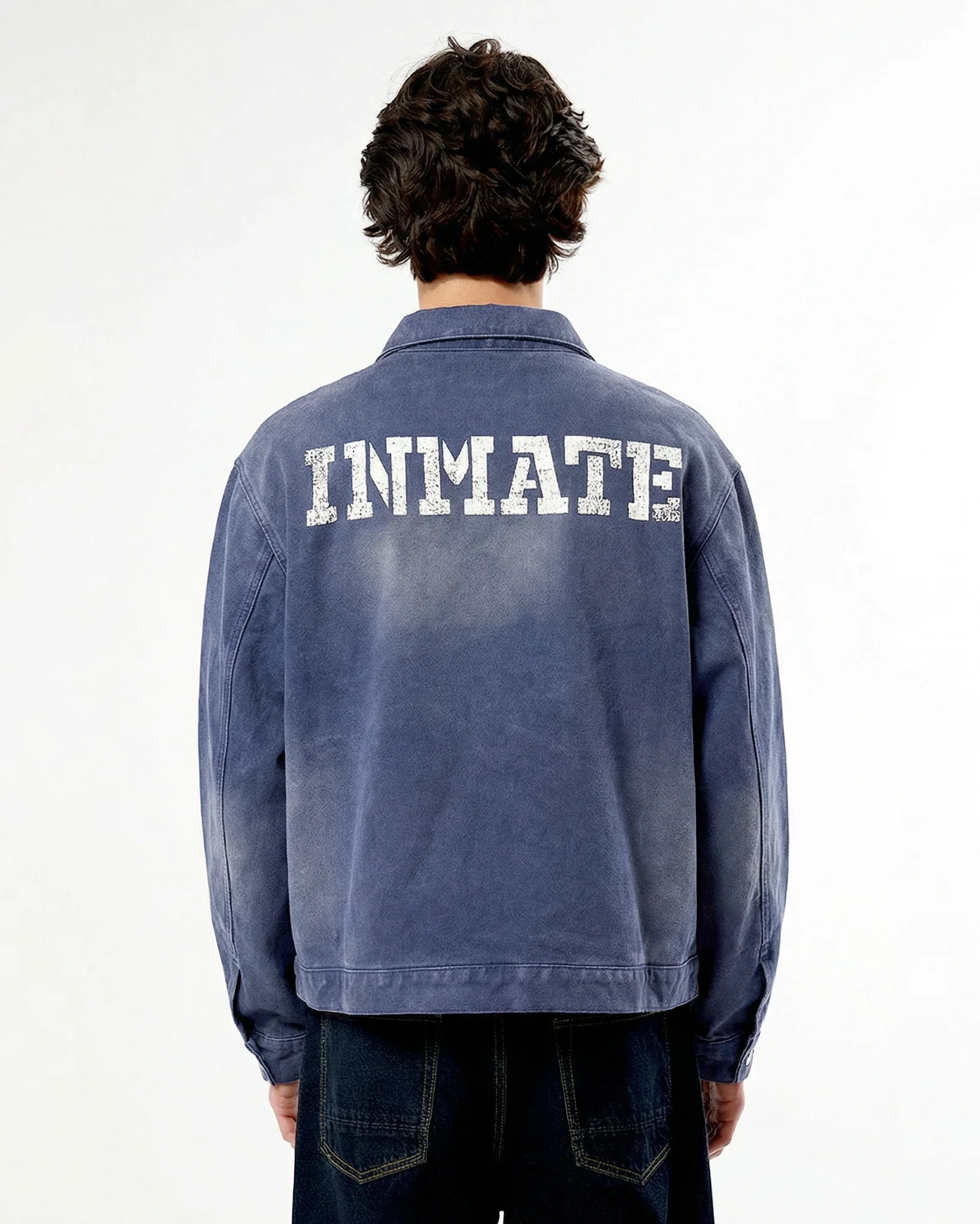 Inmate Washed Denim Jacket